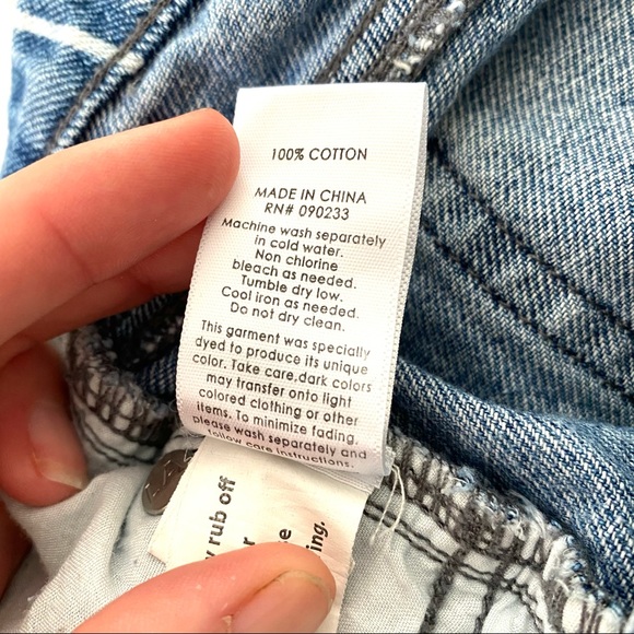 PacSun Window Pane Mom Jeans - Picture 8 of 9